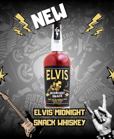 Elvis Midnight Snack Peanut Butter Banana & Bacon Whiskey