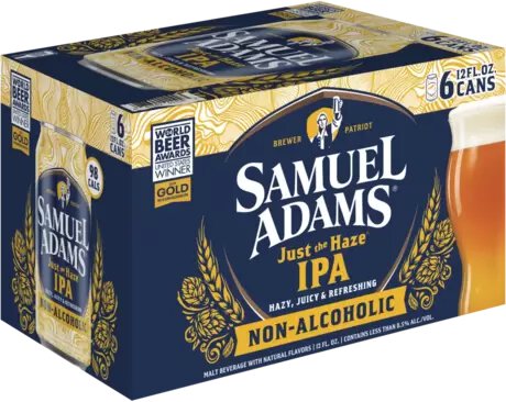 Samuel Adams Just the Haze Non-Alcoholic IPA