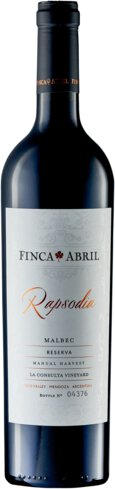 Finca Abril Rapsodia Malbec Reserva, Mendoza