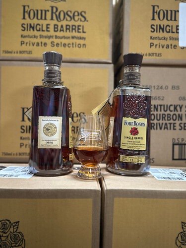 Four Roses OBSQ Gold Eagle Single Barrel 124 Proof