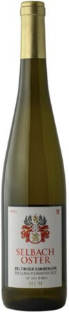 Selbach Oster Riesling Feinherb Zeltinger Sonnenuhr Ur Alte Reben Spatlese 2022