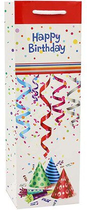 Wrap Art Gift Bag Hooray Happy Birthday
