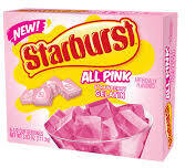 Starburst All Pink Straw Gelat