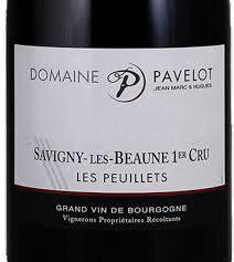 Domaine Pavelot Savigny Les Beaune 1er Cru Les Peuillets Grand Vin De Bourgogne