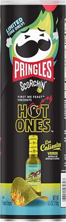 Pringles Hot Ones Verdes