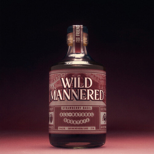 Wild Mannered Soju Cocktail Strawberry Basil