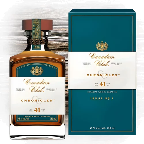 Canadian Club Chronicles 41-Year-Old Whiskey
