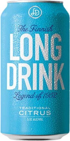 Long Drink Traditional Seltzer RTD Cocktail Cans
