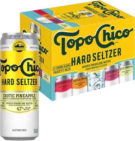 Topo Chico Hard Seltzer Variety Pack 12pk