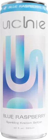 Uchie Blue Raspberry Kratom Seltzer