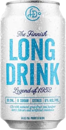 Long Drink Zero Seltzer RTD Cocktail 6 pk 12 oz Cans