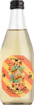 WOLFFER PEACH CIDER 355ML