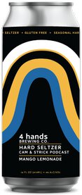 4 Hands Mango Lemonade Hard Seltzer