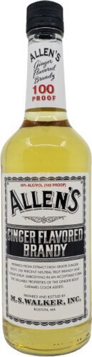Allens Ginger Brandy 100 Proof
