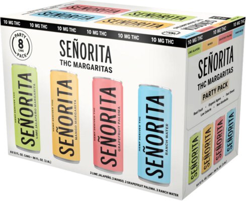 Senorita 10mg THC Margaritas Variety Pack