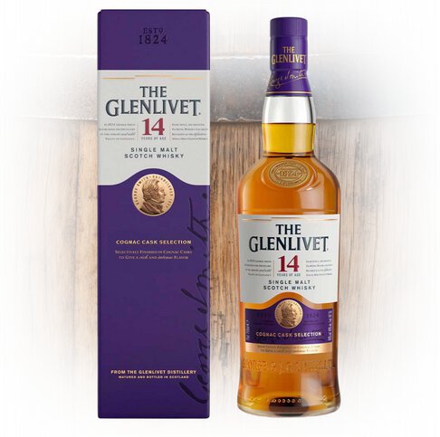 The Glenlivet 14-Year-Old Cognac Cask Selection Single Malt Scotch Whisky