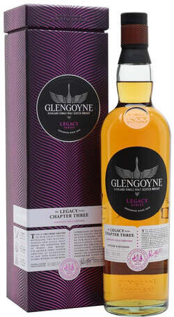 GLENGOYNE SINGLE MALT SCOTCH THE LEGACY SERIES CHAPTER THREE
