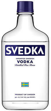 Svedka Vodka Swedish Plastic