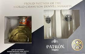 Patron Reposado Tequila Denver Nuggets Gift Set