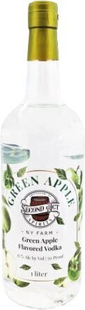 Second Act Green Apple Vodka NYS