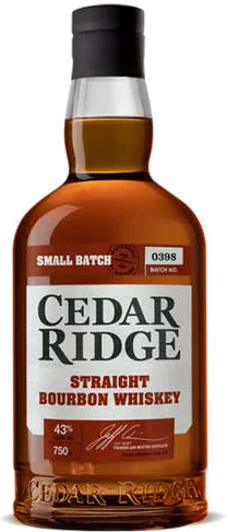 Cedar Ridge Iowa Small Batch Straight Bourbon Whiskey