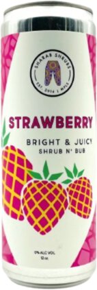 Sharab Strawberry Shrub & Bub Non-Alcoholic