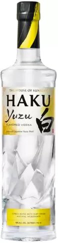 Suntory Haku Citrus Yuzu Flavored Vodka Proof