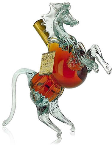 Doz - Glass 'Bucking Horse' Armenian Diamond Brandy