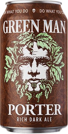 Green Man Porter Rich Dark Ale