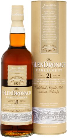 The Glendronach Single Malt Scotch Whisky Parliament Aged 21 Years