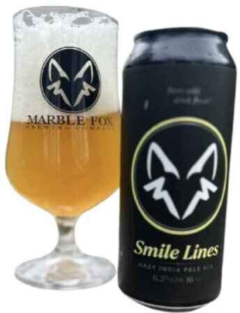 Marble Fox Smile Lines Hazy Ipa
