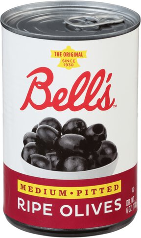 Bell's Ripe Pitted Medium Olives
