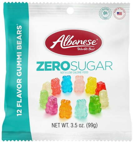Albanese Zero Sugar Gummi Bears