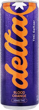 Delta Cannabis Water Blood Orange 20mg THC Seltzer