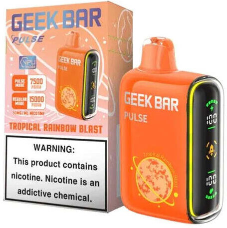 Geek Bar Pulse 15K Tropical Rainbow Blast