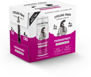 Cycling Frog THC Light Seltzer Passionfruit