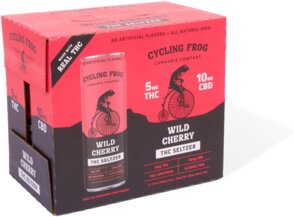 Cycling Frog THC Light Seltzer Wild Cherry