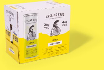 Cycling Frog THC Light Seltzer Lemon