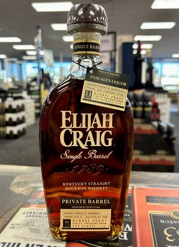 Elijah Craig 11YR Barrel Proof SBS Single Barrel Bourbon