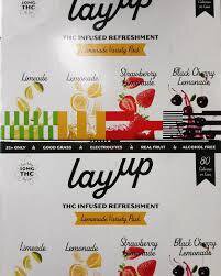 LAYUP 10MG THC LEMONADE VARIETY 12 PK CANS