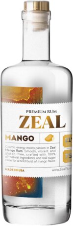 Zeal Rum With Mango Liqueur
