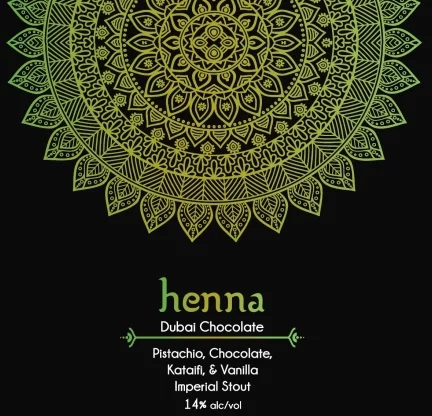 MoRE Henna Dubai Chocolate Imperial Stout