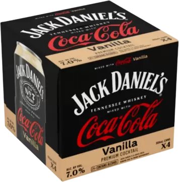 Jack Daniels Coca Cola & Vanilla