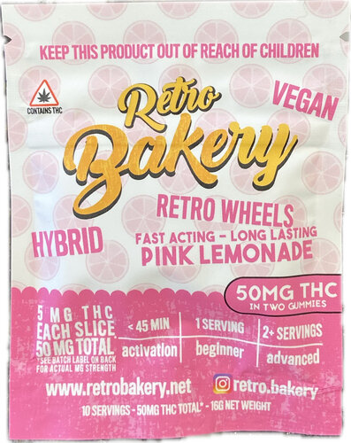 Retro Bakery Pink Lem Gummies