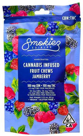 Smokiez Edibles THC Jamberry 10mg