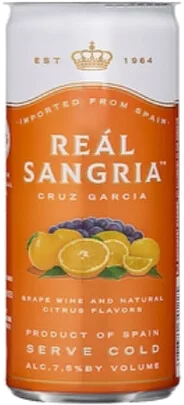 Cruz Garcia Real Sangria Red Can (RTD)