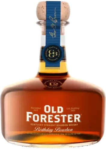 OLD FORESTER BIRTHDAY BOURBON AGED 12 YEARS KENTUCKY STRAIGHT BOURBON WHISKEY