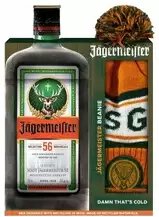 Jagermeister with Holiday Beanie Gift