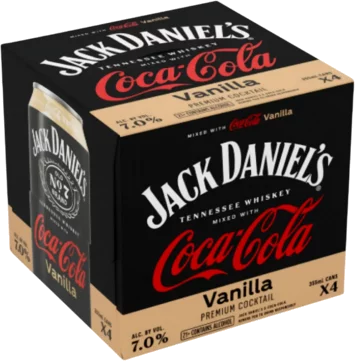 Jack Daniels Coca Cola & Vanilla