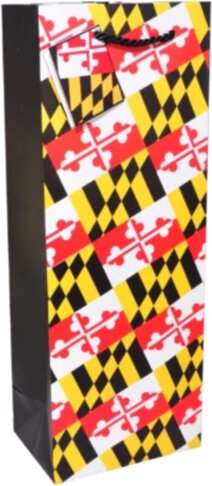 Maryland Flag - Wine Bag